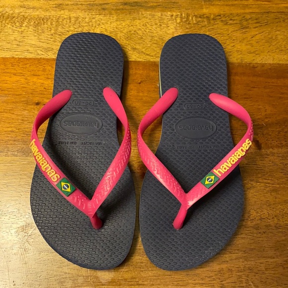 Havaianas Flip Flops Mom Size 6 + Child Size 13 - Picture 2 of 10